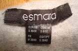 Esmara Кашемировый Красивый женский свитер серый с разрезами, фото №10