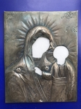 Оклад Казанской Богородицы, серебро , 10,5 х 13 см, Новый, фото №4
