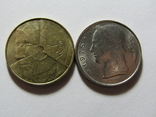 5 франків Бельгія 2 шт., фото №5