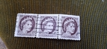 Канада марка 1 цент с Элизабет, фото №2