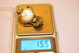 Золотий годинник з 2 діамантами DUPLOFIX AM DOUBLE RIW, фото №5