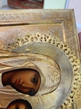 Икона Божьей Матери в серебряном окладе 84, в киоте, фото №10