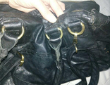 Брендовая молодежная сумка Chillin Crop,под реставрацию или на фурнитуру, фото №6