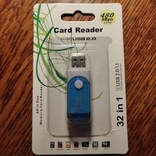 Card Reader 32 in 1 USB 2.0, фото №3