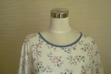 Calida Красивая женская хлопковая ночная рубашка дл рукав в принт L, фото №4