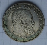 2 марки, Вюртемберг, 1901 год., фото №4