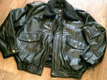 F.T.C.- Line - фирменная кожаная куртка (пилот) разм.XL, фото №2
