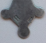 Нательный крест в эмалях, серебро 84. 2., photo number 3