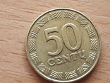 50 центов Литва 1997 г, фото №2