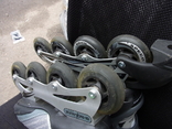Ролики B-SQUARE SKATING 39 р. силіконові колеса 80мм як Нові з Німеччини, photo number 13
