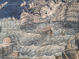 Старый Ковер, Морское Сражение, 180 см * 120 см, фото №6