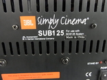Сабвуфер JBL Simply Cinema SUB1 25 160W Активний з Німеччини, фото №8