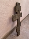 Православный настенный латунный крест, фото №5