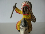 Фигурка Индеец на коне, фото №5