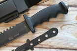Тактический нож + Метательный нож Black JT24, фото №4