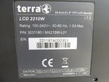 Монітор TERRA 2210W TFT - LCD 21,5 Дюймів з Німеччини, photo number 11