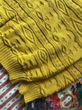 Яркий желтый свитер ретро винтаж хлопок Ron Harper размер 48-50, фото №7