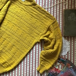 Яркий желтый свитер ретро винтаж хлопок Ron Harper размер 48-50, фото №10