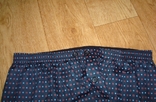MarksSpencer Хлопковые красивые пижамные мужские брюки т. синие в принт, фото №7