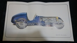 Bugatti posters 12 pcs + 1 pcs Autorail. 55*33.5cm. Total 13pcs, photo number 5
