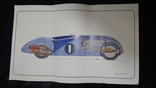 Bugatti posters 12 pcs + 1 pcs Autorail. 55*33.5cm. Total 13pcs, photo number 13