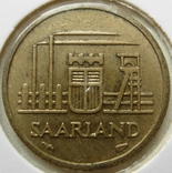 Saarland 10 franken 1954, photo number 3
