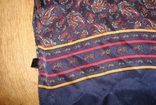  Шелковый 1,55*28 см Элегантный мужской шарф кашне двойной шелк в принт, фото №6