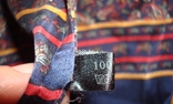  Шелковый 1,55*28 см Элегантный мужской шарф кашне двойной шелк в принт, фото №8