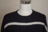 MOSS Copenhagen Альпака Шикарный полосчатый теплый женский свитер альпака, numer zdjęcia 4