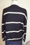 MOSS Copenhagen Альпака Шикарный полосчатый теплый женский свитер альпака, фото №5