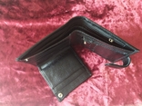 Новый мужской кожаный кошелёк новой гаманець шкiряний, фото №4