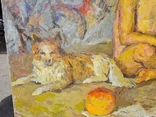 Картина "Хлопчик з собакою" Янєв Ан. М., фото №7