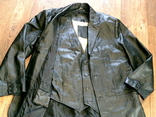 Кожаный пиджак - куртка + жилетка разм.50, фото №2