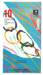 Канада - Олімпіада 1992 - буклет Мішель HBl 165 (1289-93), фото №2