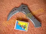 Нож тактический WARTECH с клипсой PWT283P, фото №3