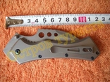 Нож тактический WARTECH с клипсой PWT283P, фото №7
