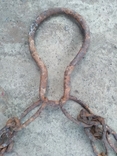 Старая цепь от подводы, фото №3