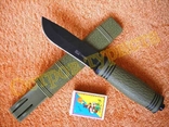 Нож тактический туристический Columbia 1758D с ножнами, фото №2