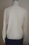 Gant Шерстяной теплый красивый женский свитер шерсть ягненка молочный 46, фото №5