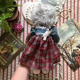 Шикарная интерьерная игрушка кукла бабушка ретро винтаж ручная работа 34 см, фото №3