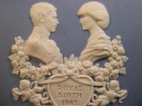 11С2 Шкатулка в форме сердца. Принц Чарльз и принцесса Диана. Бисквит. Wedgwood, фото №7