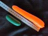 Морковка большая и огурец, фото №3
