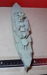 Военный Корабль,пластик,длина 28,5 см.,времён СССР ,на реставрацию, фото №3