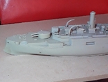 Военный Корабль,пластик,длина 28,5 см.,времён СССР ,на реставрацию, фото №7