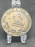 1966 памятный жетон США Зерновая Ассоциация Айовы, фото №2