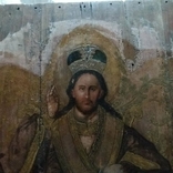 Старостаровинна велика ікона Ісус Пантократор, Спас Вседержитель 117х78 см., фото №3