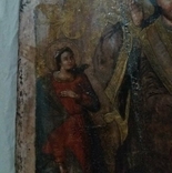 Старостаровинна велика ікона Ісус Пантократор, Спас Вседержитель 117х78 см., photo number 5