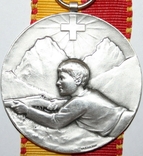 Серебрянная медаль участника стрелкового фестиваля 1983 г. среди юношей (Швейцария), фото №6
