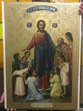 Икона Иисус Христос благословляющий детей, фото №2