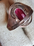 Советский женский перстень. Серебро 875 проба., фото №8